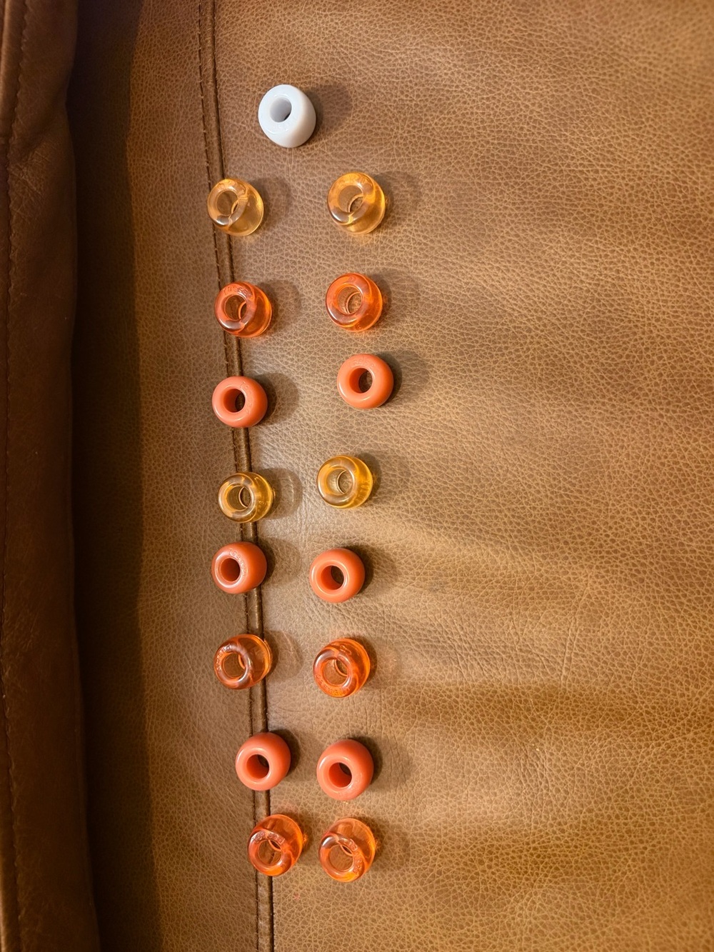 CJ Hendry X Studio 94 Pastel large pony beads lot of 17
